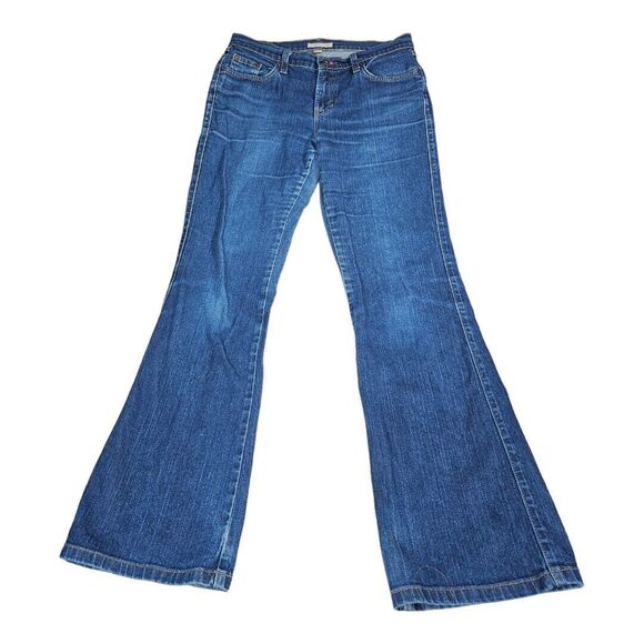 Tommy Hilfiger Denim - Vintage Tommy Jeans Womens 9R Blue Faded Denim Boot Cut Low Rise Rodeo Western
